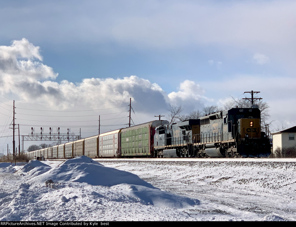 CSX 4287 on Q264